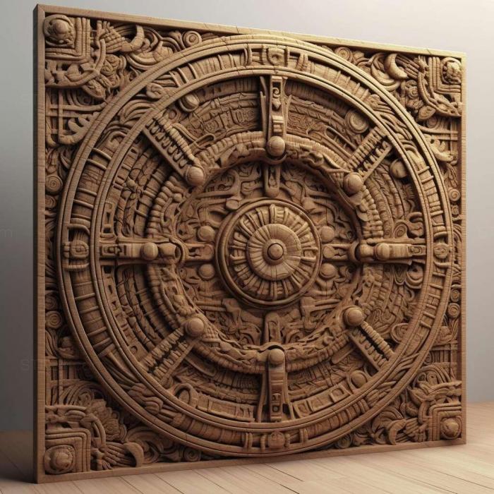 Patterns and decorations (stl Psalidium 4, PATTERN_236) 3D models for cnc